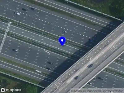 Snelheidscontrole op A1 te Muiden