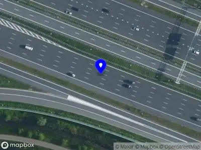 Snelheidscontrole op A1 te Muiden