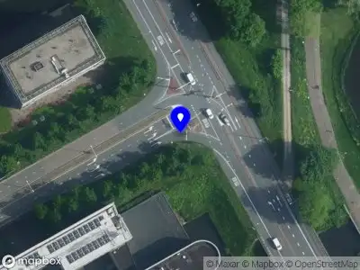 Snelheidscontrole op Burgemeester Stramanweg te Amsterdam