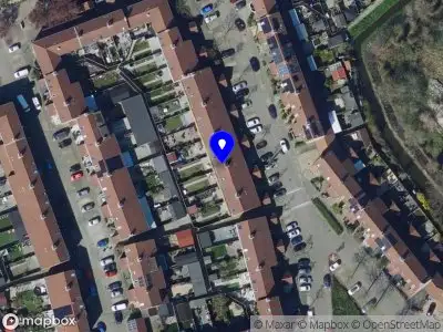 Politie naar de Valkhoek in Spijkenisse