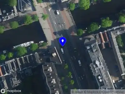 Snelheidscontrole op Weesperstraat te Amsterdam
