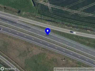 Snelheidscontrole op A7 te Scheemda