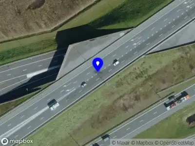 Snelheidscontrole op A2 te Eindhoven