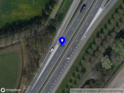 Snelheidscontrole op A17 te Oud Gastel