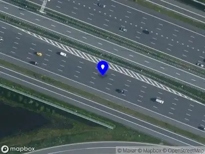 Snelheidscontrole op A1 te Muiden