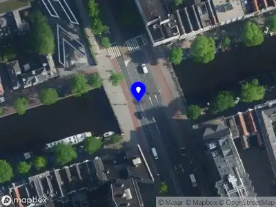 Snelheidscontrole op Weesperstraat te Amsterdam