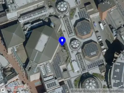 Brandweer met gepaste spoed naar de Heuvel Galerie in Eindhoven