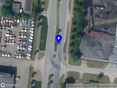 Snelheidscontrole op Binnenhavenweg te Lelystad