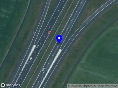 Snelheidscontrole op A7 te Terwispel