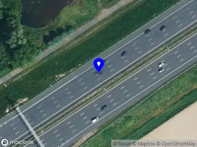 Snelheidscontrole op A1 te Wilp