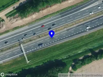 Snelheidscontrole op A1 te Wilp