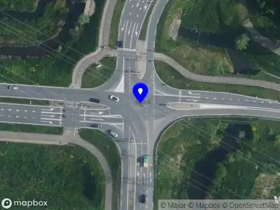 Snelheidscontrole op Mariahoeveweg te Muiden