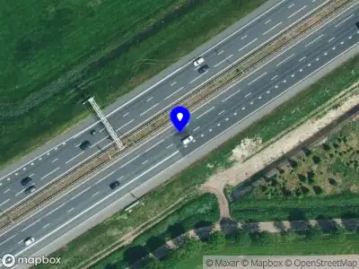 Snelheidscontrole op A1 te Wilp