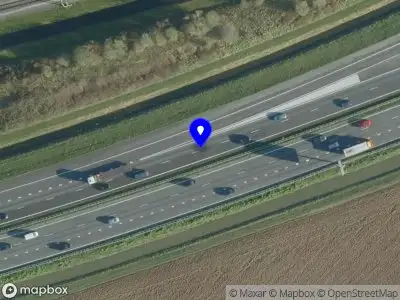 Snelheidscontrole op A15 te Meteren