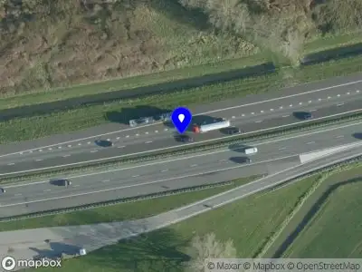 Snelheidscontrole op A15 te Meteren