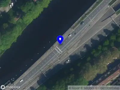 Snelheidscontrole op Nieuwe Leeuwarderweg te Amsterdam