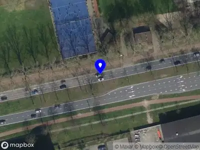 Snelheidscontrole op Nieuwe Kadijk te Breda