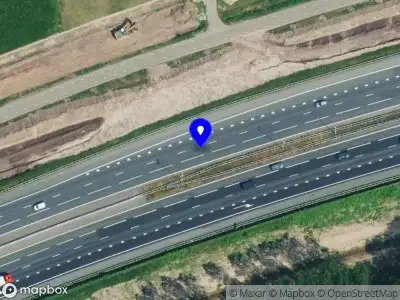 Snelheidscontrole op A1 te Wilp