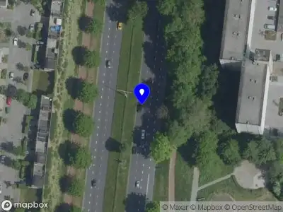 Snelheidscontrole op John F Kennedylaan te Eindhoven