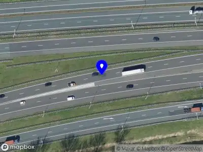 Snelheidscontrole op A4 te Pernis