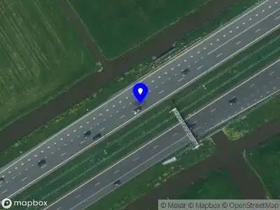 Snelheidscontrole op A7 te Wijdewormer