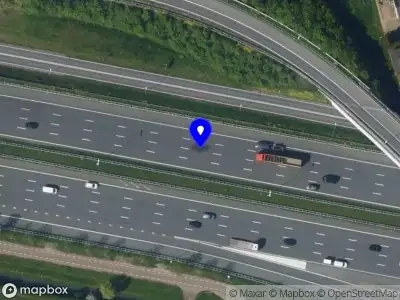 Snelheidscontrole op A12 te Bunnik