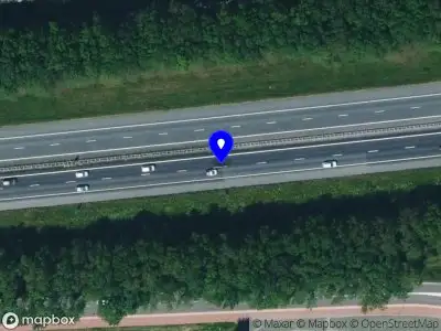 Snelheidscontrole op A1 te Stroe