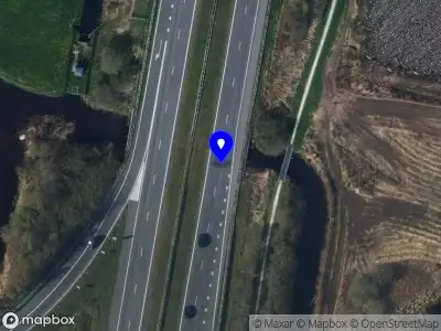 Snelheidscontrole op A6 te Sint Nicolaasga