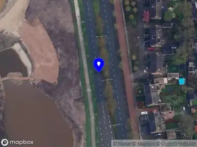 Snelheidscontrole op Zuiderhogeweg te Drachten