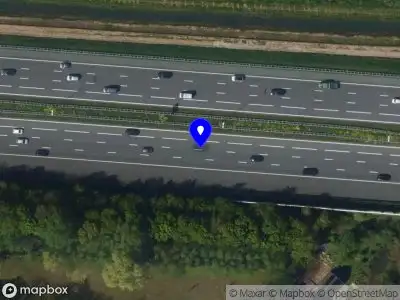 Snelheidscontrole op A12 te Odijk