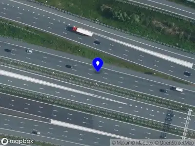 Snelheidscontrole op A1 te Muiden