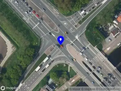 Snelheidscontrole op N207 te Leimuiderbrug
