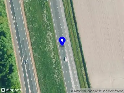 Snelheidscontrole op A6 te Bant