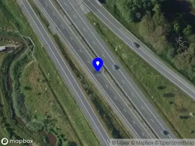 Snelheidscontrole op A2 te Ell