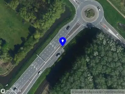 Snelheidscontrole op Getsewoudweg te Nieuw-Vennep