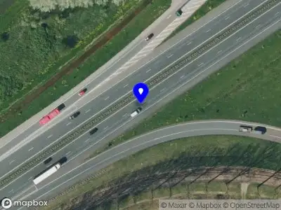 Snelheidscontrole op A15 te Echteld