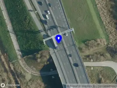 Snelheidscontrole op A2 te Waardenburg