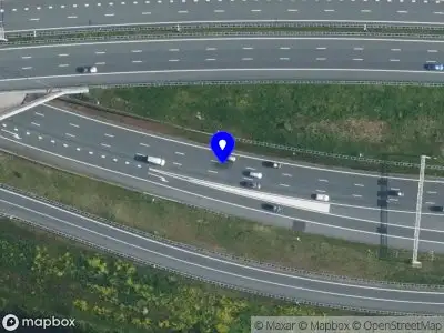 Snelheidscontrole op A1 te Muiden