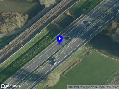 Snelheidscontrole op A15 te Wadenoijen