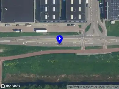 Snelheidscontrole op Theemsweg te Amsterdam