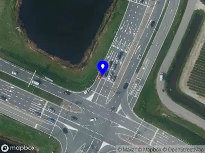 Snelheidscontrole op N242 te Stompetoren