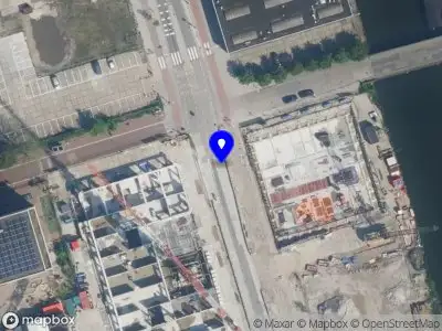 Snelheidscontrole op Docklandsweg te Amsterdam