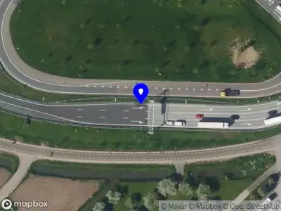 Snelheidscontrole op A12 te Bunnik