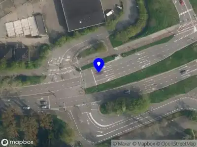 Snelheidscontrole op Oostpoortweg te Delft