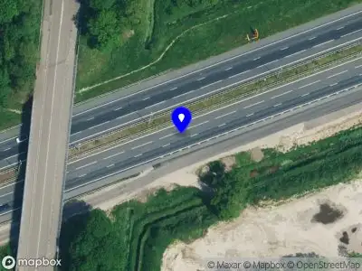 Snelheidscontrole op A1 te Wilp