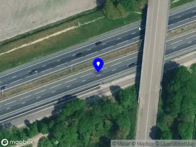 Snelheidscontrole op A1 te Wilp