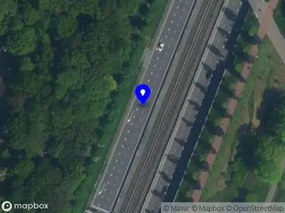 Snelheidscontrole op Nieuwe Leeuwarderweg te Amsterdam