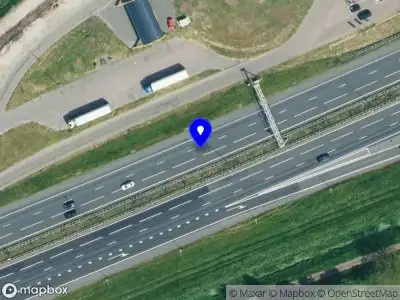 Snelheidscontrole op A1 te Wilp