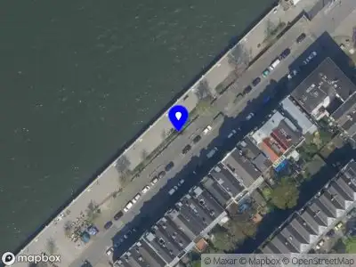 Snelheidscontrole op Maaskade te Rotterdam