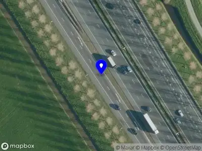 Snelheidscontrole op A15 te Waardenburg